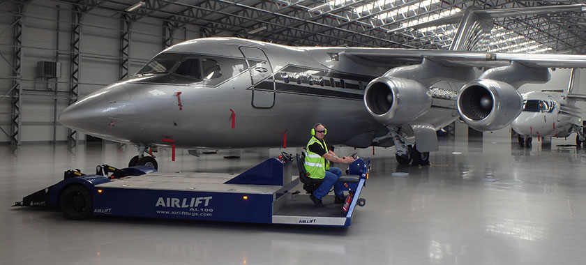 towbarless electric aircraft tugs