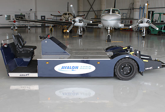 non polluting electric aircraft tug